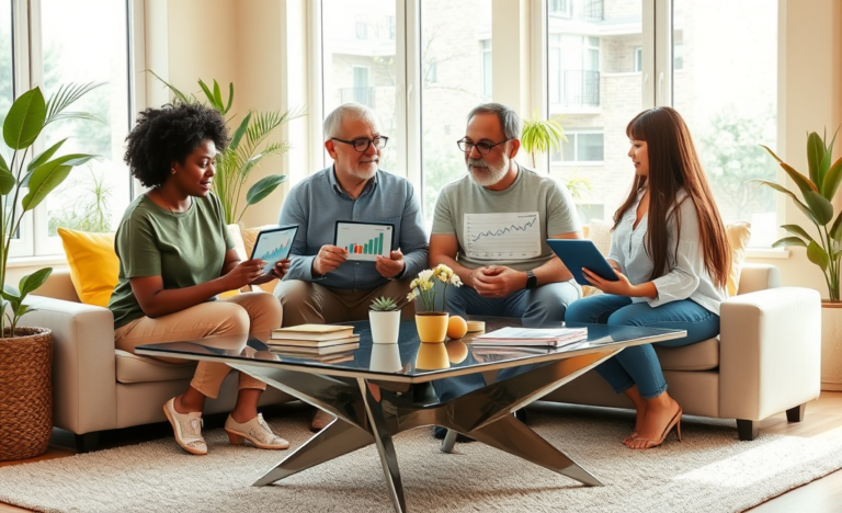 An image depicting a person analyzing mortgage rates to find the best low rates available for home loans.