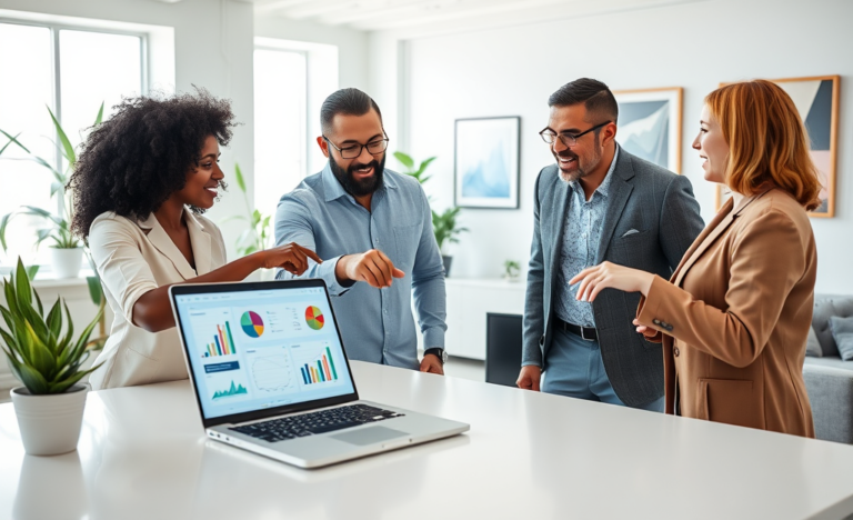 A person analyzing data using AI tools for quick insights.