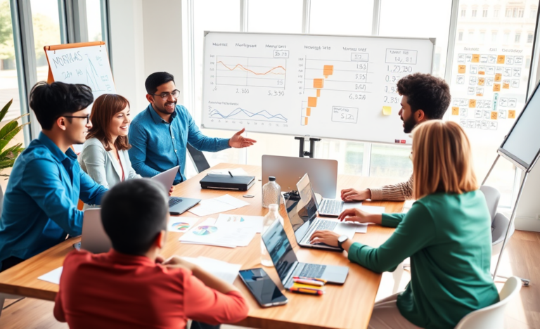 A person comparing mortgage rates on a laptop, symbolizing informed financial decisions.